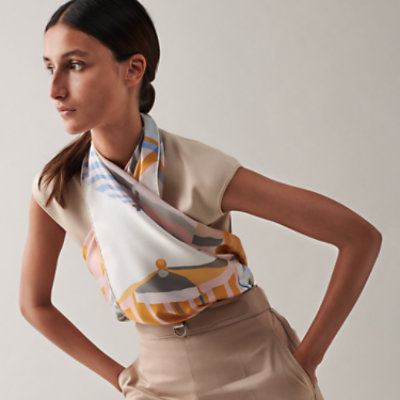 レクタングル 《ノルマンディー海岸の魅力》 | Hermès - エルメス-公式 レクタングル 《ノルマンディー海岸の魅力》 | Hermès - エルメス-公式
